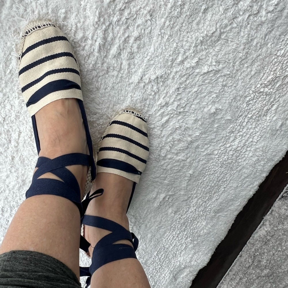 Brand New!!  Espadrilles made in Spain size 7